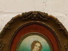 Load image into Gallery viewer, Lady Cynthia Capel mini vintage print framed by John Hayter
