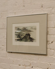Load image into Gallery viewer, Watercolor Nature Scene abstract
