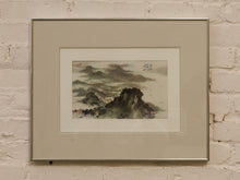 Load image into Gallery viewer, Watercolor Nature Scene abstract
