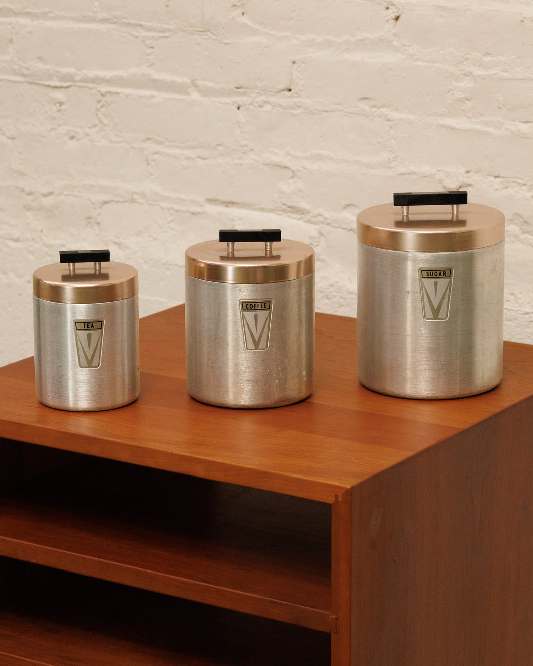 3 piece Vintage Canister Set