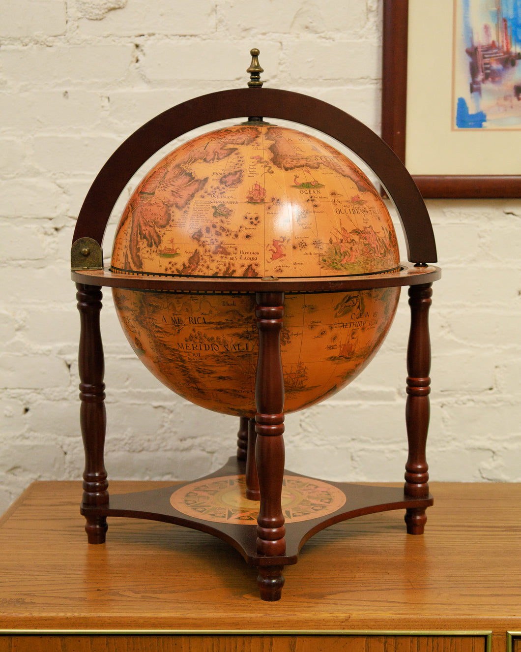 Chess Set Globe