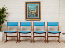 Load image into Gallery viewer, Teak 70’s Space Age Chairs
