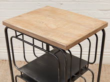 Load image into Gallery viewer, Industrial Metal Table with Hairpin Legs

