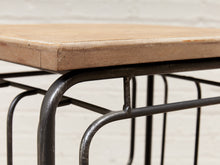 Load image into Gallery viewer, Industrial Metal Table with Hairpin Legs
