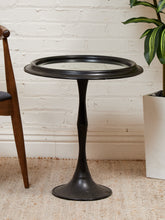 Load image into Gallery viewer, Round Wood Mirror Table
