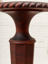 Load image into Gallery viewer, Rare 19th-century Antique Victorian Mahogany Torchère Plant Stand
