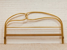 Load image into Gallery viewer, Brass Post Modern Bed Headboard
