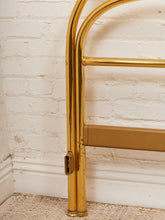 Load image into Gallery viewer, Brass Post Modern Bed Headboard
