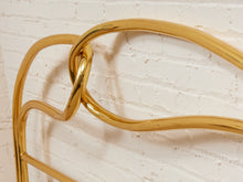 Load image into Gallery viewer, Brass Post Modern Bed Headboard

