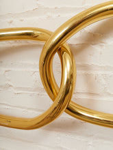 Load image into Gallery viewer, Brass Post Modern Bed Headboard
