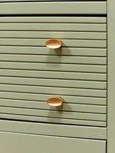 Load image into Gallery viewer, Mint Vintage Sweetheart Highboy Dresser
