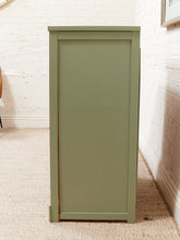 Load image into Gallery viewer, Mint Vintage Sweetheart Highboy Dresser
