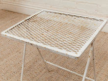 Load image into Gallery viewer, White Vintage Side Table
