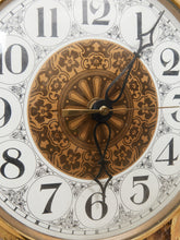 Load image into Gallery viewer, Brass Maple Leaf Starburst Clock Sun Wall Clock
