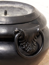 Load image into Gallery viewer, Cauldron Black Sculptural Vessel
