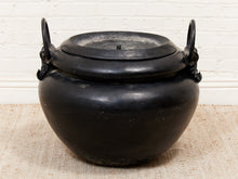 Load image into Gallery viewer, Cauldron Black Sculptural Vessel

