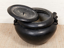Load image into Gallery viewer, Cauldron Black Sculptural Vessel
