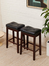 Load image into Gallery viewer, Black Stools Pair
