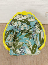 Load image into Gallery viewer, Antique Yellow Painted Wild Life Parlor Chair
