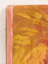 Load image into Gallery viewer, Crimson Profile Figurative Portrait Painting in Red and Pink by Joanne
