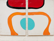 Load image into Gallery viewer, Signal Set Minimalist Geometric Abstract Paintings Pair by Julio De La Concha selling as a pair

