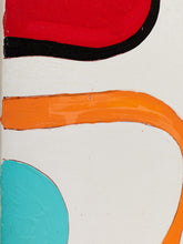 Load image into Gallery viewer, Signal Set Minimalist Geometric Abstract Paintings Pair by Julio De La Concha selling as a pair
