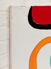 Load image into Gallery viewer, Signal Set Minimalist Geometric Abstract Paintings Pair by Julio De La Concha selling as a pair
