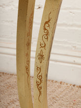 Load image into Gallery viewer, Hand Painted Hand Carved Chinoiserie Lacquered Side Table
