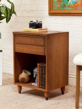 Load image into Gallery viewer, Rustic Vintage Nightstand
