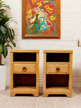 Load image into Gallery viewer, Pair of Elmwood Nightstands
