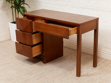 Load image into Gallery viewer, Vintage 4 Drawer Mid Century Desk

