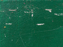 Load image into Gallery viewer, Black Current Minimalist Abstract Painting in Emerald and Lime by Julio De La Concha
