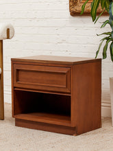 Load image into Gallery viewer, Walnut Formica Top Nightstand
