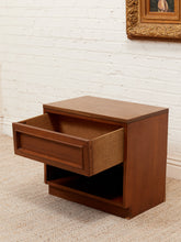 Load image into Gallery viewer, Walnut Formica Top Nightstand

