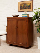 Load image into Gallery viewer, Walnut Mid Century Cabinet
