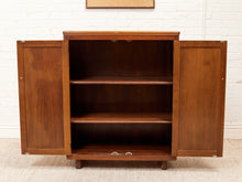 Load image into Gallery viewer, Walnut Mid Century Cabinet
