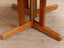 Load image into Gallery viewer, Oak Mid Century Oval Dining Table
