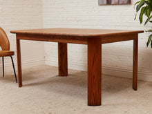 Load image into Gallery viewer, Oak Vintage Dining Table without Leaf

