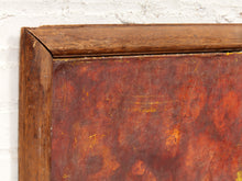 Load image into Gallery viewer, Ember Gathering Figurative Expressionist Painting in Deep Red and Rust
