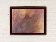 Load image into Gallery viewer, Inner Weather Atmospheric Abstract Painting in Blush Lavender and Cream
