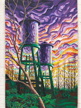 Load image into Gallery viewer, Twilight Towers Painting
