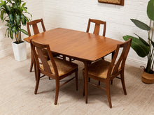 Load image into Gallery viewer, Walnut 5 Piece Dining Set
