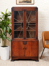 Load image into Gallery viewer, Oak Art Deco Original Antique Bookcases
