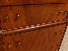 Load image into Gallery viewer, Art Deco Waterfall Highboy Dresser
