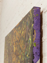 Load image into Gallery viewer, Night Flight Abstract Expressionist Painting in Black Gold Blue and Violet by Julio De LaConcha
