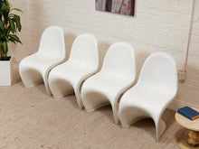 Load image into Gallery viewer, Vintage White Ghost Chair Repro
