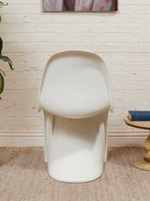 Load image into Gallery viewer, Vintage White Ghost Chair Repro
