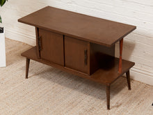 Load image into Gallery viewer, Formica Mid Century TV Stand
