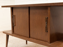 Load image into Gallery viewer, Formica Mid Century TV Stand
