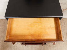 Load image into Gallery viewer, Art Deco Highboy Dresser with Black Body

